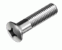 Raised countersunk head screws, TX ~ DIN 966 M6X16